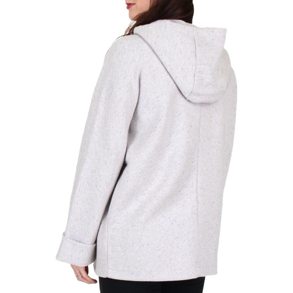 NWT NIC + ZOE Grey Basic Jacket Coat Outerwear - Picture 2 of 6